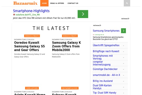 FlatAds theme websites examples