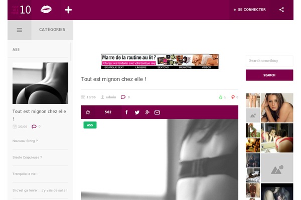 Aruna theme site design template sample