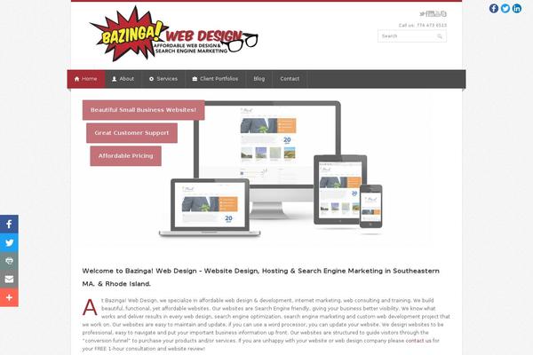 Site using Addthis-smart-layers plugin