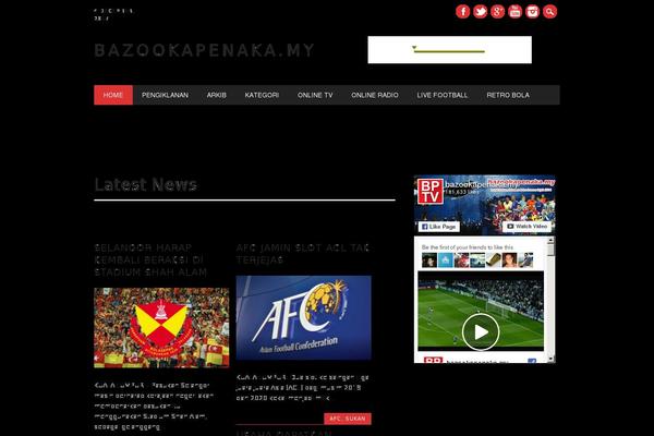 The Newswire theme site design template sample