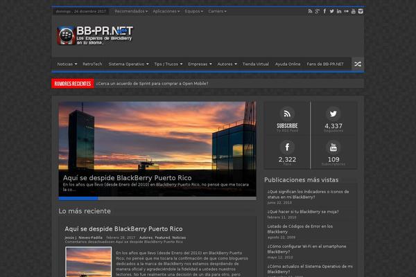 Site using WP Pipes plugin