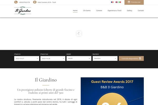 Site using Sohohotel-booking plugin