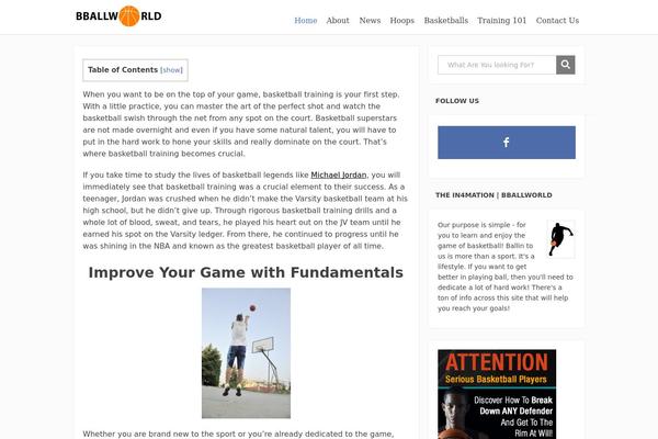 Focusblog theme site design template sample