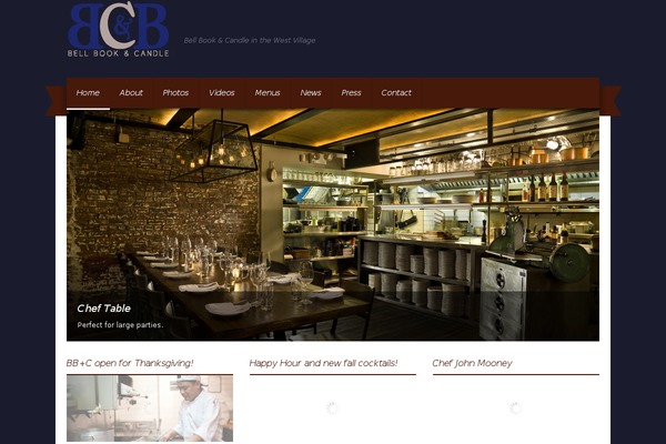 Gusteau theme site design template sample