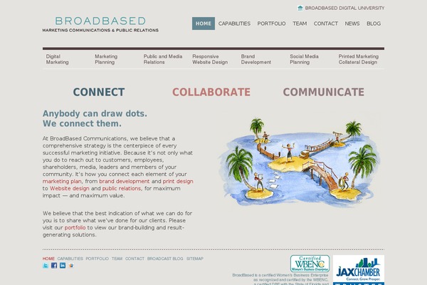 Site using Bbpowerpack plugin