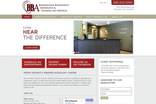 Kathryn theme site design template sample