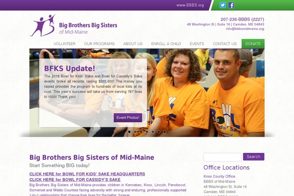bbbsmidmaine.org site used Bbbs