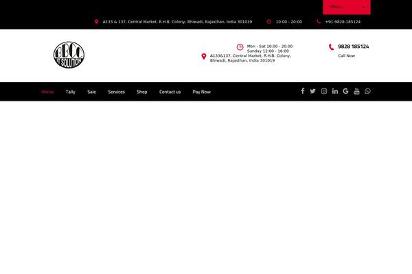 Consulting theme site design template sample