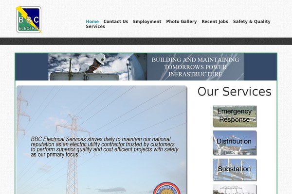 Quark theme site design template sample