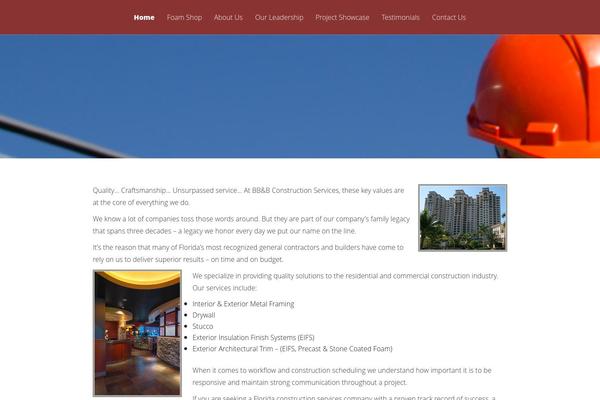 Vertex theme site design template sample