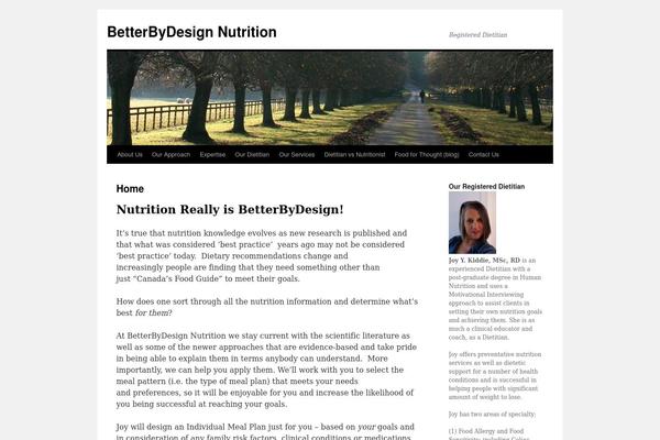 Flexible theme site design template sample