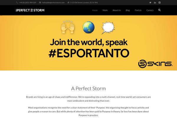 bbdperfectstorm.com site used Zephyr