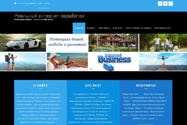 fluidtheme theme websites examples