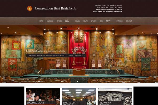 Churchope theme site design template sample