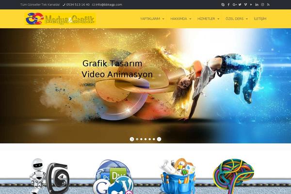 Avian theme site design template sample