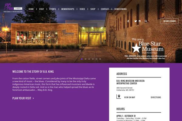 bbkingmuseum.org site used Bbk