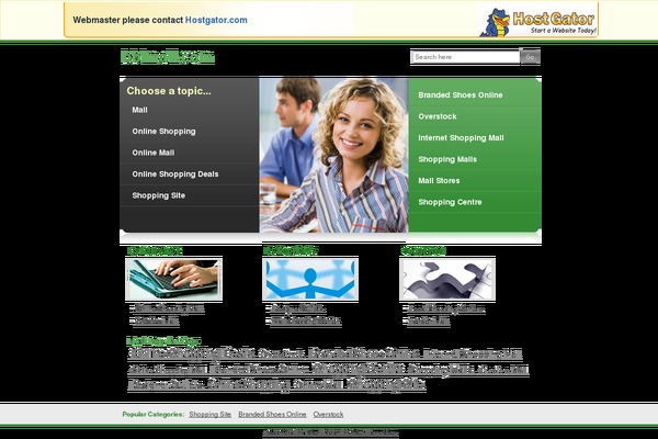 Ignite theme site design template sample