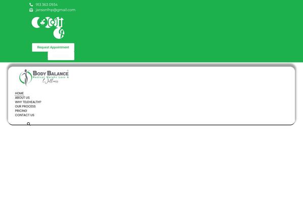 Site using CC BMI Calculator plugin
