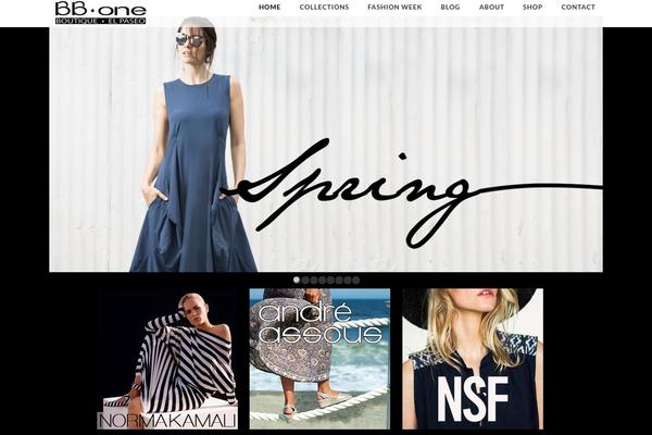 bboneapparel.com site used Creative Portfolio Responsive