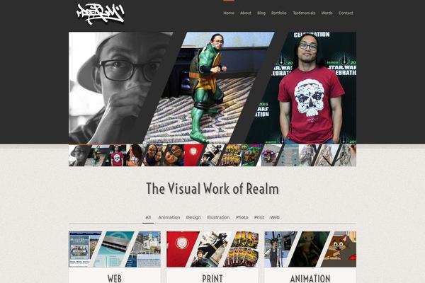 Folder theme site design template sample