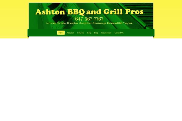 Outreach Pro theme site design template sample