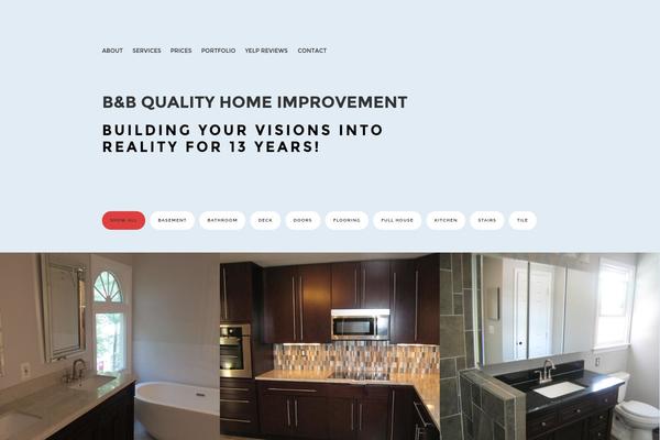 CABANA theme site design template sample
