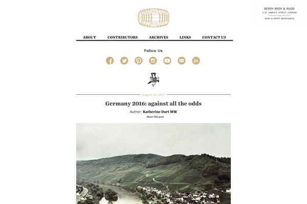 Manifest 1.1 theme site design template sample