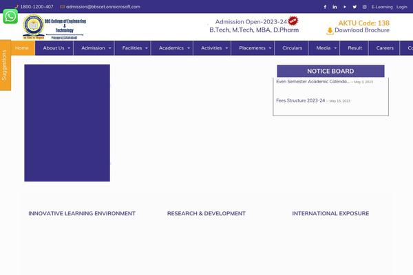 Site using Vertical-scroll-recent-post plugin