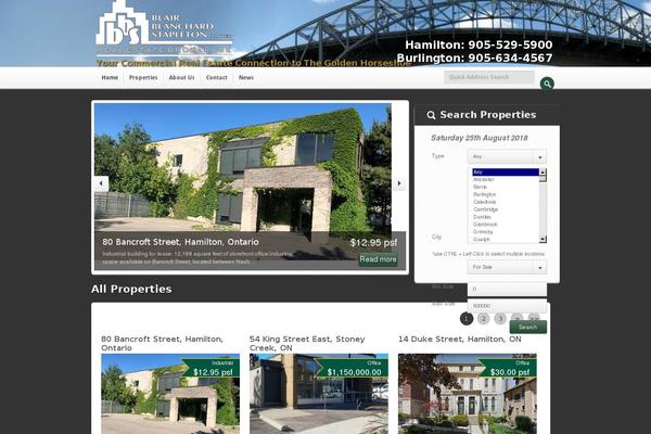 Locality theme site design template sample