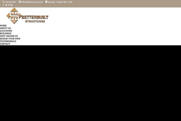 The7 theme site design template sample