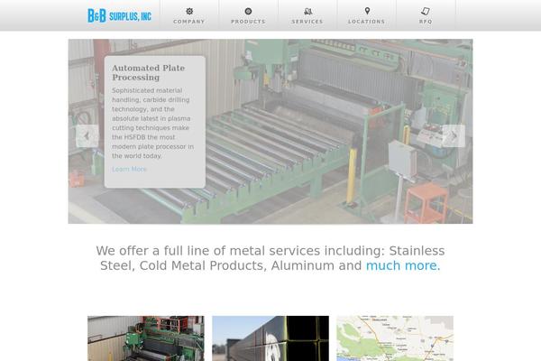 Responsive theme site design template sample