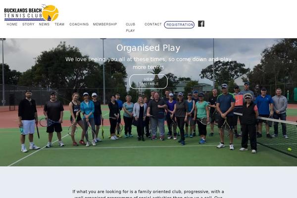 Layers theme site design template sample