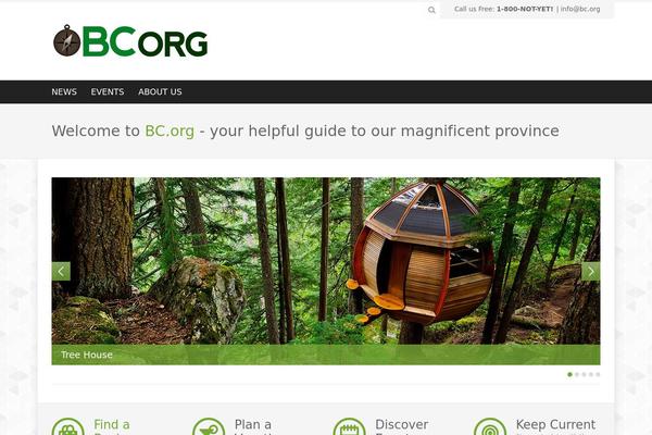 Natural theme site design template sample
