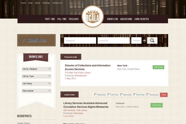 bcalajobs.org site used Jobjockey