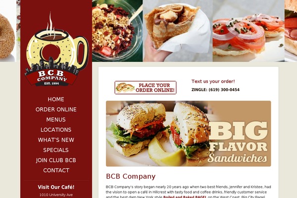 Eatery theme site design template sample