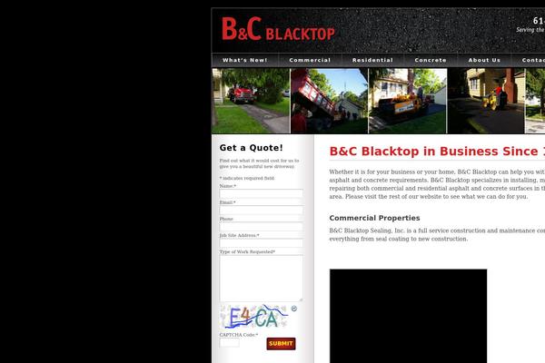 Thesis 1.8.5 theme site design template sample