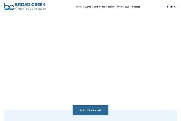 Salvation theme site design template sample