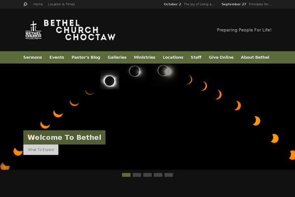 Exodus theme site design template sample