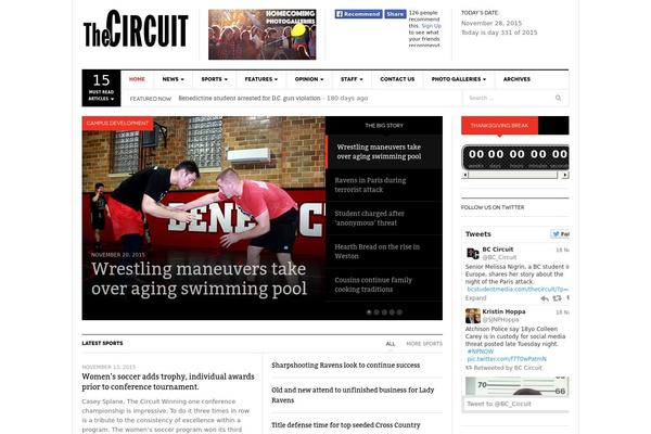DW Focus theme site design template sample