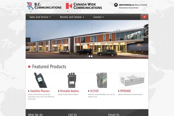 Modernize theme site design template sample