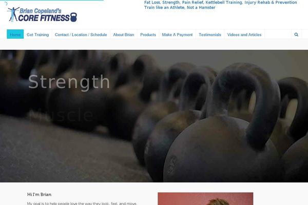 Highend theme site design template sample