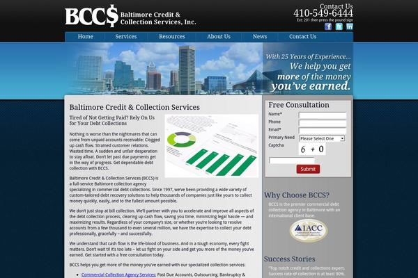 Mindig theme site design template sample