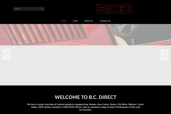 bcdirect.co.nz site used Legenda