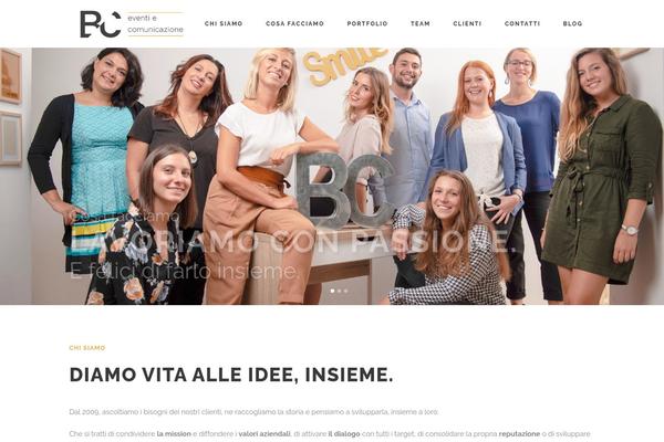 Stockholm theme site design template sample