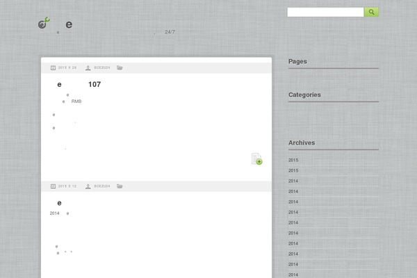 Gray Modern theme site design template sample