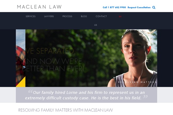 River theme site design template sample