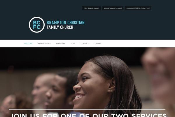 Dunamis theme site design template sample