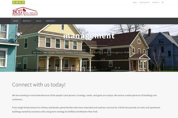 Nirvana theme site design template sample