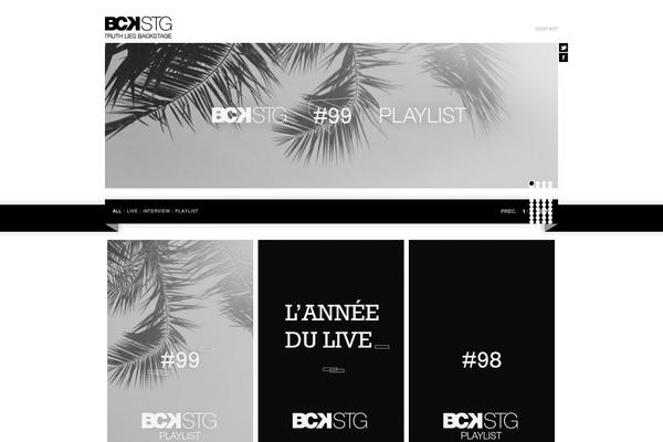 Newslist theme site design template sample