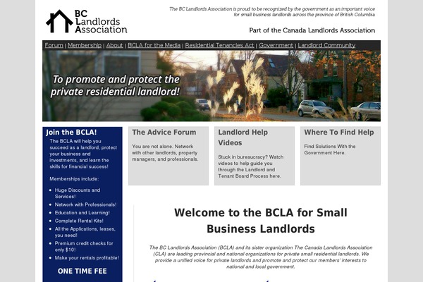 bclandlords.ca site used Newlandlord